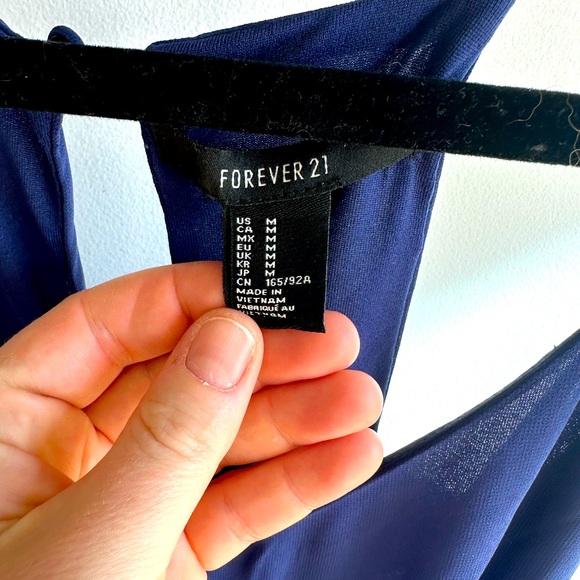 Navy maxi dress - Picture 3 of 3